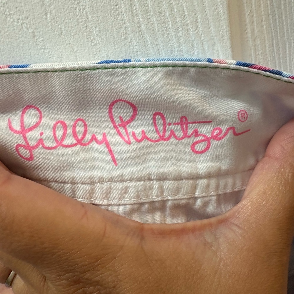 Lilly Pulitzer Callahan Shorts Red Right Return Size 8 - Picture 5 of 6